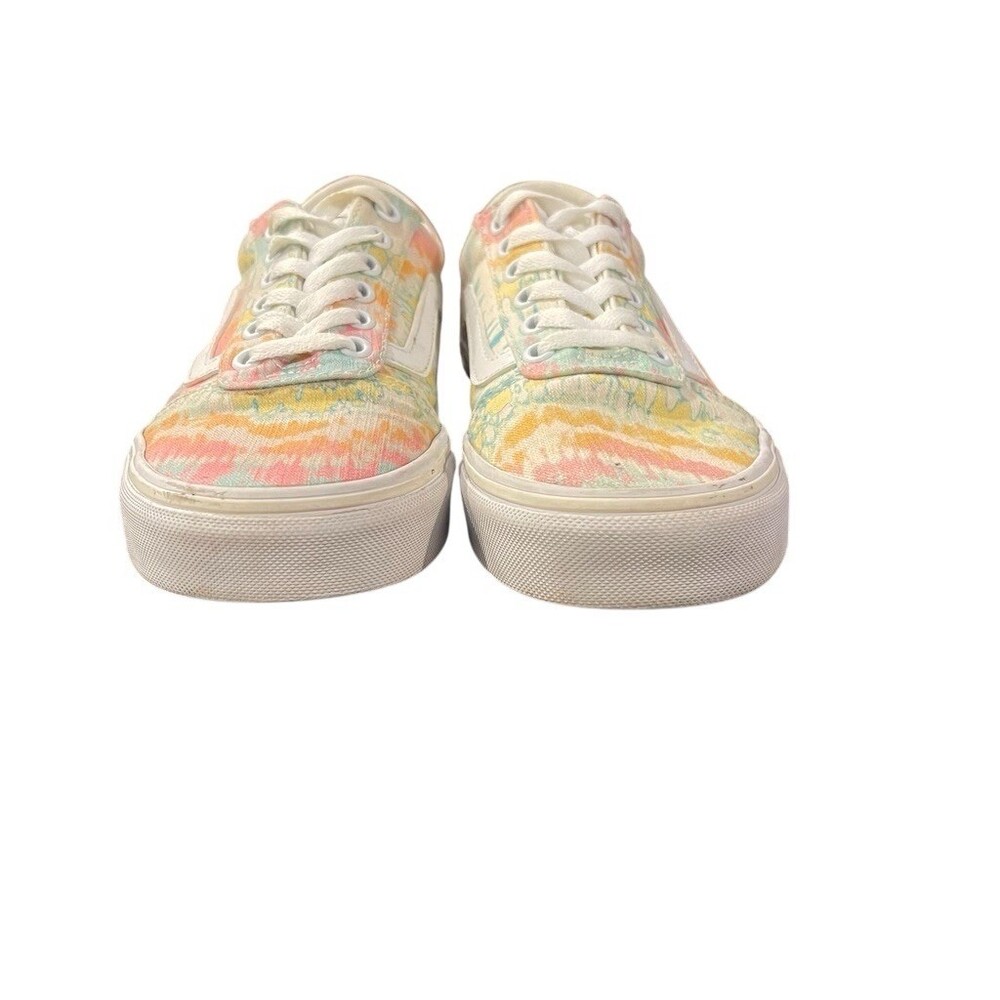 Vans Old Skool Womens Sneakers Size 6.5 Multicolor Psychedelic Tie Dye - Picture 6 of 13